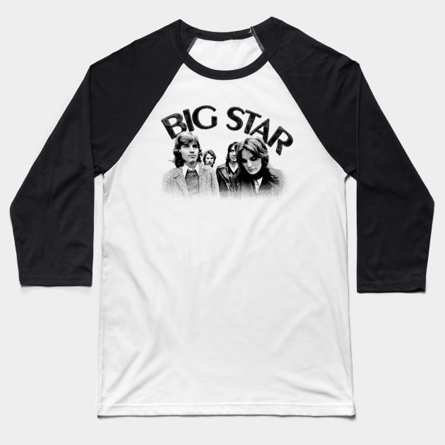 Big Star(Rock Band) Baseball T-Shirt by Parody Merch